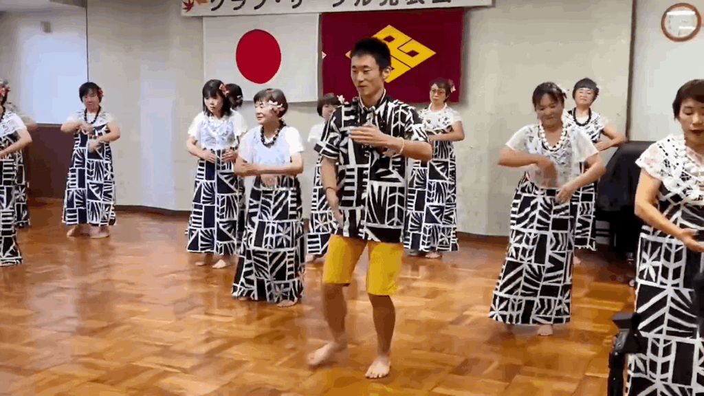 川島ライフデザインセンター　クラブ・サークル発表会　フラ　イベント　アクトス各務原　カ・ヴァイ・レフア・アアラ・カ・ホヌア