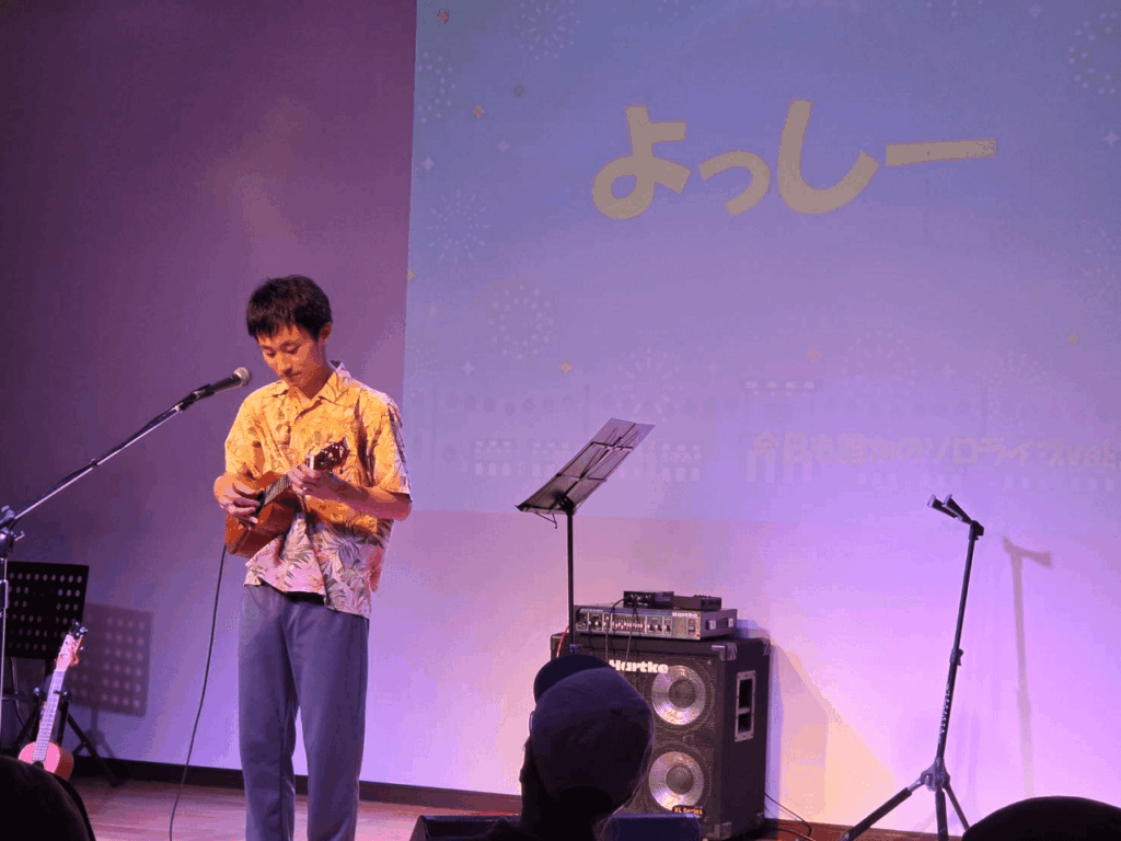Salt&Pepper　今日も誰かのソロライブ　共演者　よっしー　ウクレレ　ソロ演奏　春よ、来い