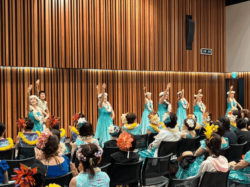 アロハ南サークル　新曲お披露目会　尾張一宮シビックホール　イベント　フラ　アロハ大垣北地区センター　ヘ・メレ・ノ・リロ