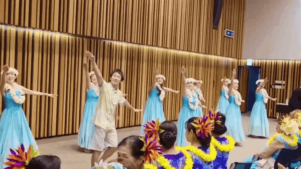 アロハ南サークル　新曲お披露目会　尾張一宮シビックホール　イベント　フラ　アロハ大垣北地区センター　ヘ・メレ・ノ・リロ